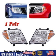 For2009-18nissanfrontierpickuptruck Fronthalogen Headlights Rightleft New