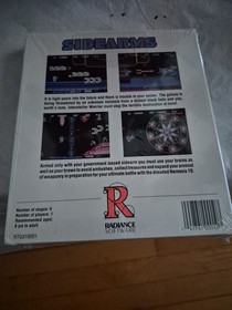 Side Arms TurboGrafx-16 1990 New Sealed Crushed Box Torn Shrink TG16 Sidearms