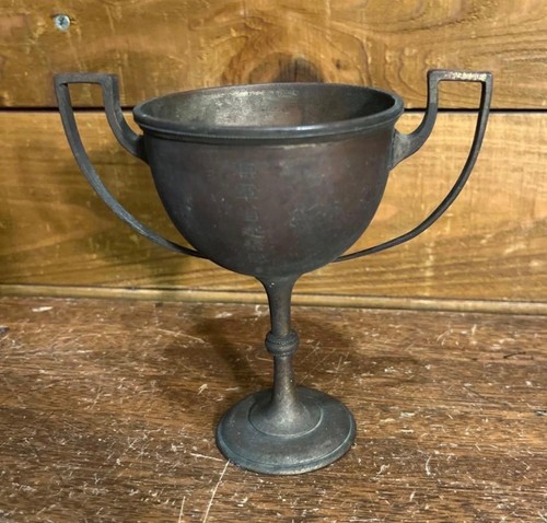 WWII Imperial Japanese Navy Ministry Trophy Naval Architecture Award Cup