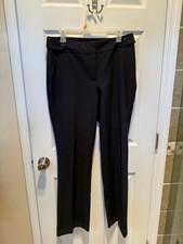 Nine West Navy Blue Ponte Dress Pants w/ Seam Detail Size Large Unworn!