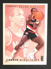 1993-94 FLEER Clyde Drexler Career Highlights #9