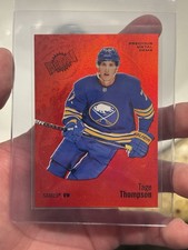 2022-23 UD Metal Universe Red PMG Tage Thompson /100 Buffalo Sabres 