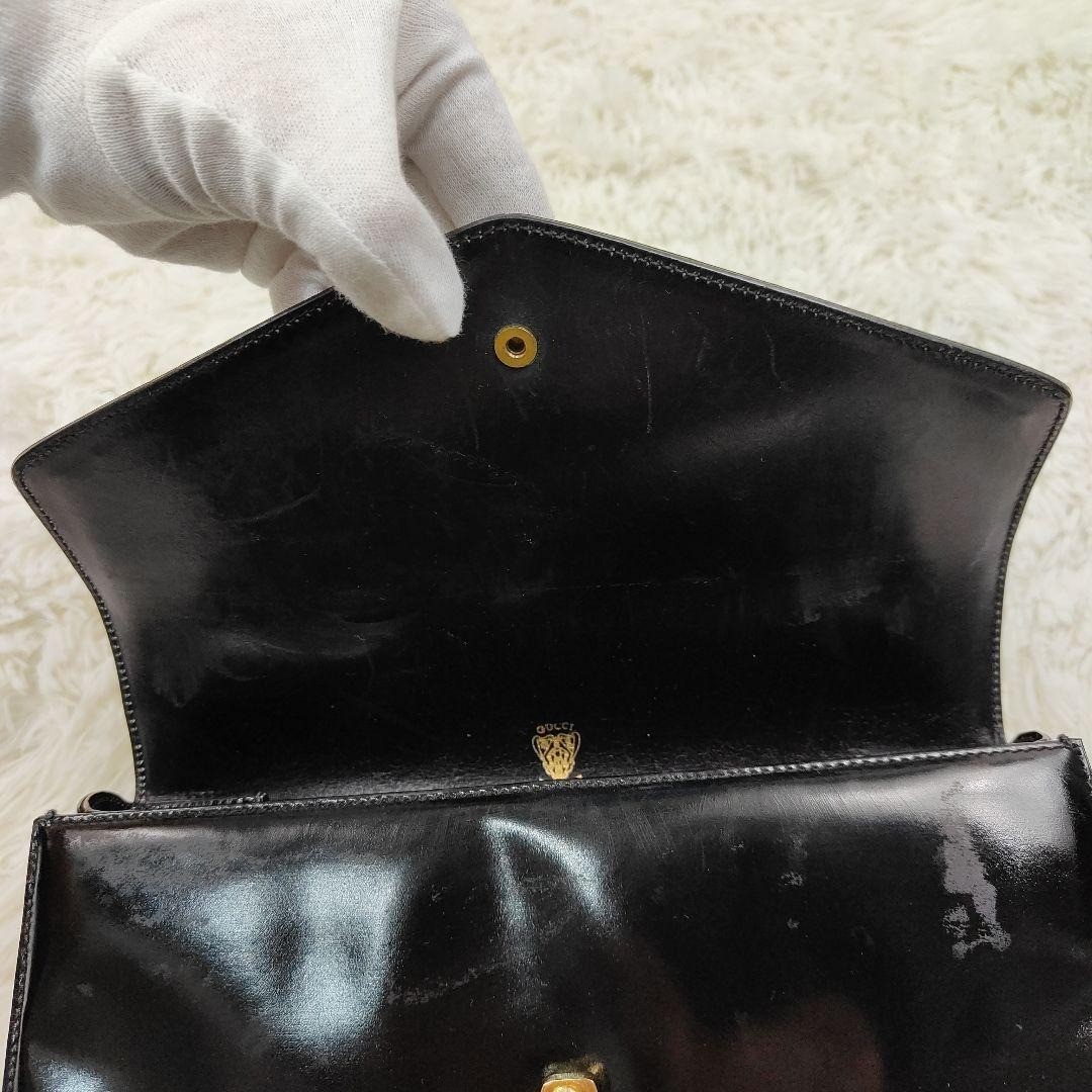 [Authentic Used] Old GUCCI GG Interlocking Logo H… - image 15