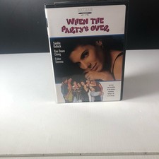 When the Party's Over DVD 1993 Sandra Bullock Rae Dawn Chong Artisan