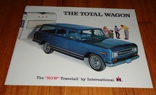 Original 1969 International Travelall Tow Wagon Sales Brochure Catalog 1000 1100
