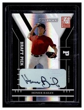 Bailey, Homer - 2004 Donruss Elite Extra Edition - Autograph - 1019/1571-INV
