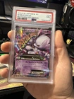 Pokémon M Mewtwo EX Holo Card 028/059 RR XY8 Red Flash PSA 9