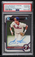 2022 Bowman Chrome Prospect Auto Gavin Tonkel #CPA-GTL PSA 10 GEM MT Auto 0c6