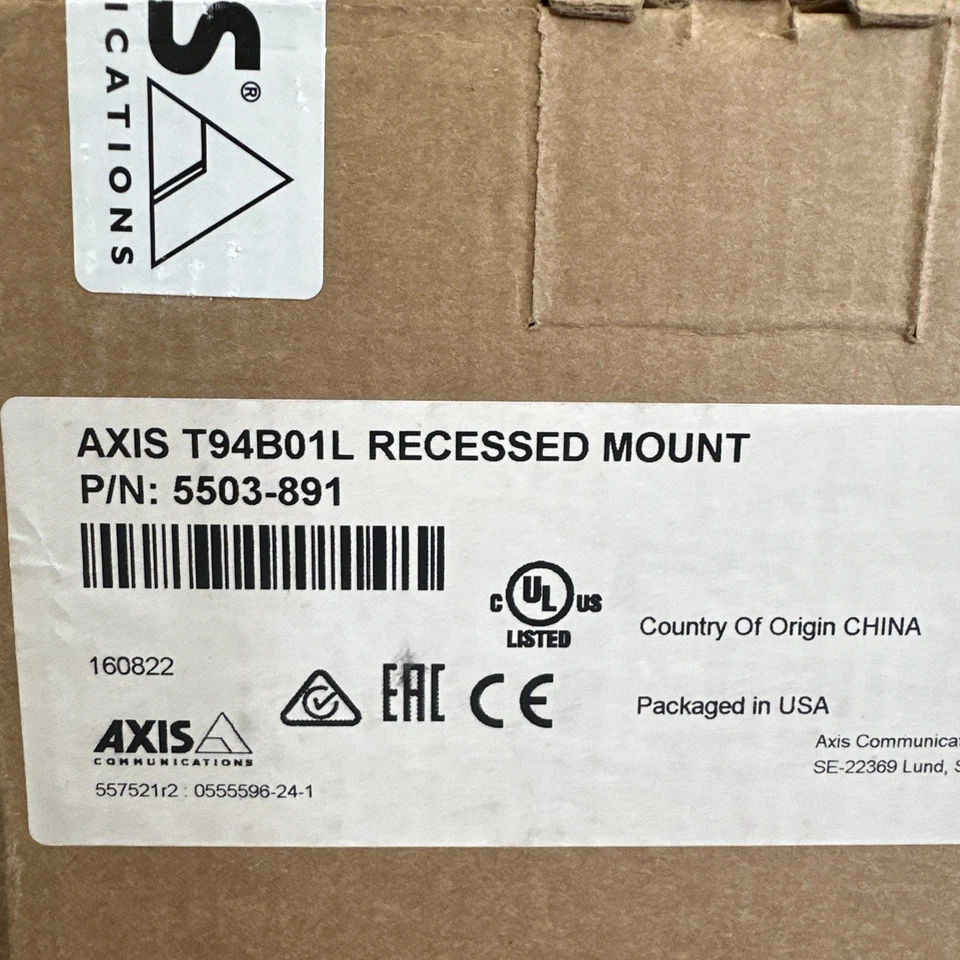 Axis T94B01L Recessed Camera Mount / 5503-891 - Image 2 of 2