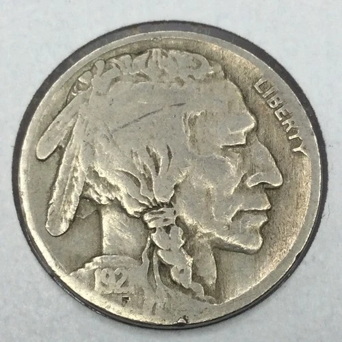 1921-S Buffalo Nickel in good plus