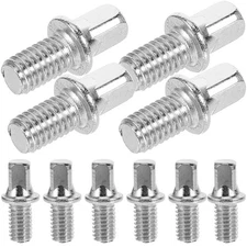 10 Pcs Bass Drum Screws Key Kick Pedal Hardware Snare Strainer Tuning Bolt
