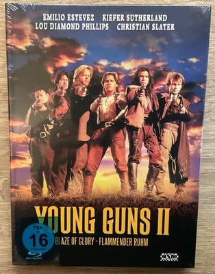 Young Guns 2 - Blaze of Glory - Mediabook (+ DVD)[Blu-ray] Release 2022 *SEALED*