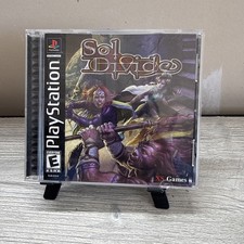 Sol Divide Sony PlayStation 1 PS1 Video Game CIB 2003 Tested