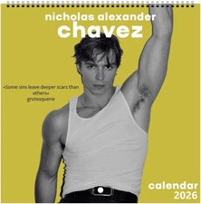 Nicholas Chavez 2026 Wall Calendar