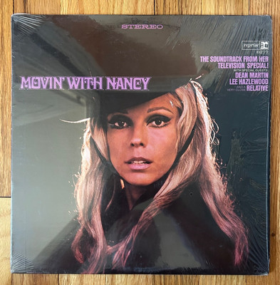 Nancy Sinatra - Movin' With Nancy , OG Pressing, Still in Shrink - LP