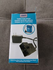 Power Wheels Toddler 6-Volt Charger - New In Box - 00801-1781 - Charges Blue 6V