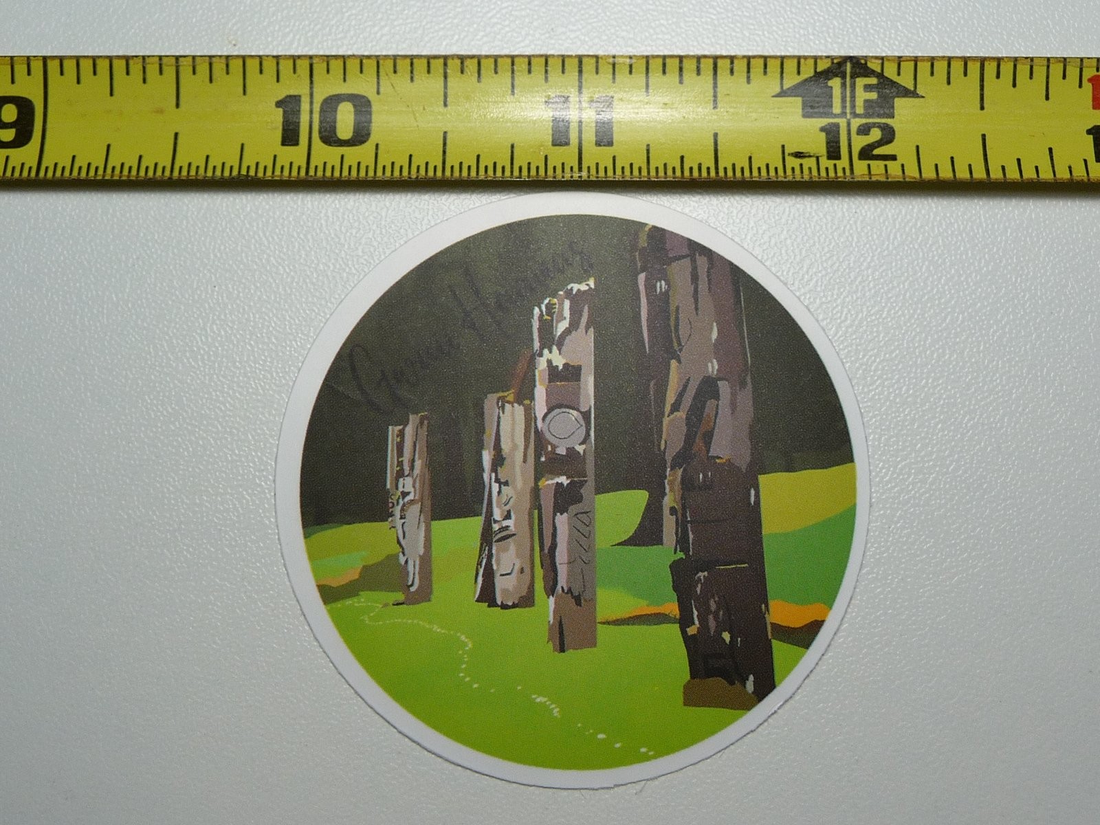 Gwaii Haanas National Park decal sticker for hiking camping in British Columbia