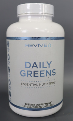 Revive MD | Daily Greens | Provides Beneficial Nutrients 180 Ct (Exp 10/31/2026)