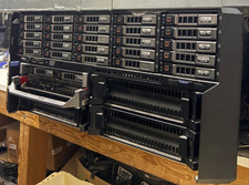Dell VRTX Chassis. 1 x M610 Blade No Storage - All Caddies - 4x 1100W PSUs -Used