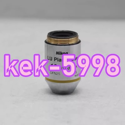 1PC Gebraucht Nikon LU Plan 10X/ 0.30A microscope objective lens #YY
