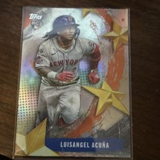 Topps 2025 Series 2 Stars of MLB Luisangel Acuña SMLB-47 New York Mets Rookie