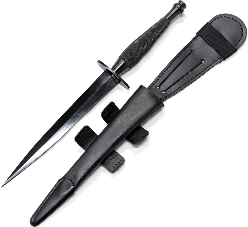 *2nd Australian army commando dagger/knife leather sheath UK J Nowill Sheffield - image 2 of 4