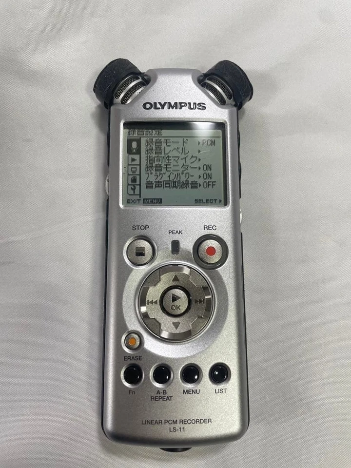 OLYMPUS LS-11 High-Resolution IC Voice Recorder Tested Working from Japan - Image 2 of 4