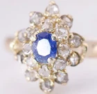 Rare Antique c.1900s Faberge 14k Gold Ladies Ring