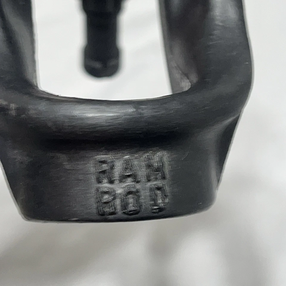 Ram Rod Fishing Rod Holder R-A-M Mounts Black & Blue W/ Clip - Image 3 of 4