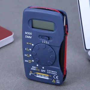 Multimètre numérique M300 Ultra-mince Mini Multimètre intégré de poche