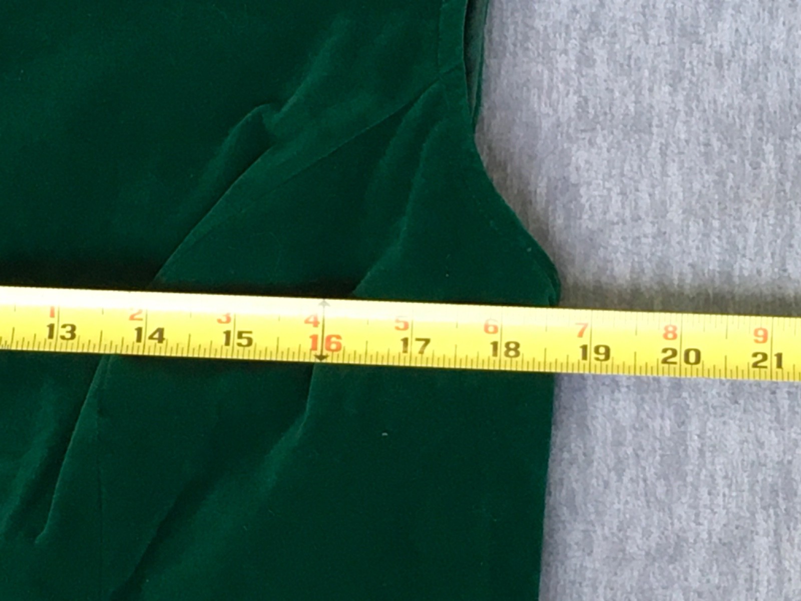 Sears Fashion USA Womens 16 Maxi Skirt Set 70s Tartan Plaid Matching Velvet Vest