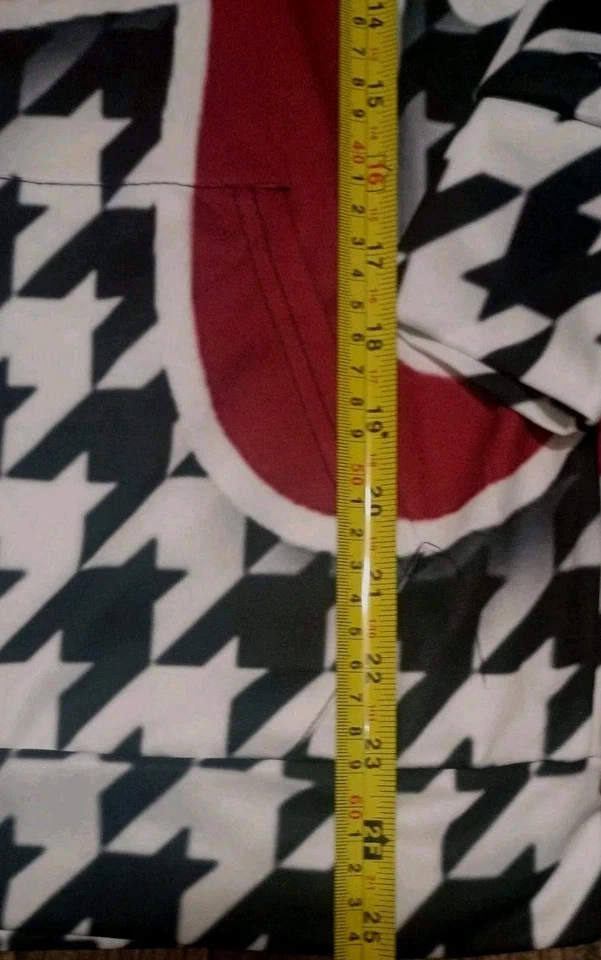 Alabama Hoodie Nylon Houndstooth A Logo. Small Women's Or Boys - Image 4 of 4