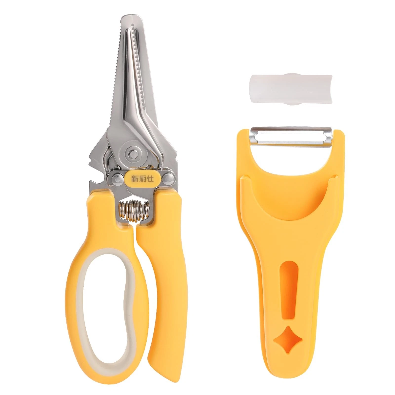 Heavy Duty Kitchen Scissors, Spring Loaded Stainless Steel Poultry Scissors w...
Opens in a new wind