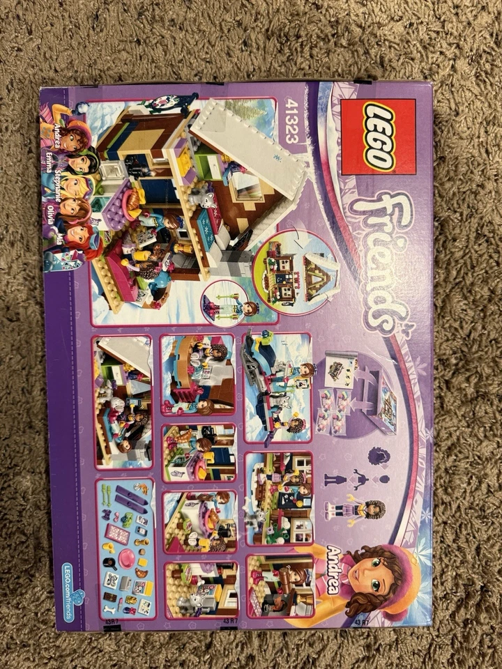 Lego - 41323 - Friends - Snow Resort Chalet - Nuevo en caja Foto 2 de 4