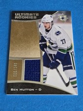 BEN HUTTON - 2015-16 UD ULTIMATE ROOKIES - BASE SET ROOKIE JERSEY /149