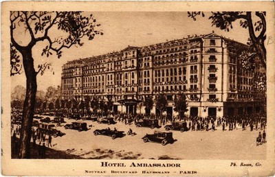 CPA PARIS 9e Hotel Ambassador (1394912)
