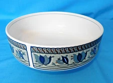 Mikasa Stoneware Intaglio Arabella CAC01 Round Serving Vegetable Bowl 8 3/8"