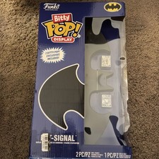 Funko Bitty POP! DC Comics Batman Bat-Signal Display w/ 2 Figures