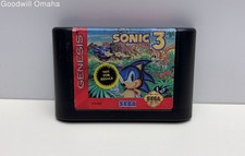 Sega Genesis- Sonic the Hedgehog 3 - Not For Resale - Cartridge Only-Boot Tested