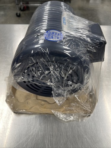 NEW Leeson 110048.00 General Purpose Motor 3PH 1HP 208-230/460V TEFC 56C - Picture 2 of 11