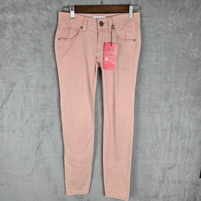 CAbi Nectar Skinny Jeans Pink Peach Style 224 Spring 2015 Size 00 NWT