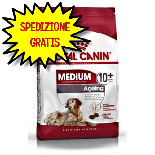 Royal Canin Medium Ageing 10+ 15kg: Accompagnalo con Amore