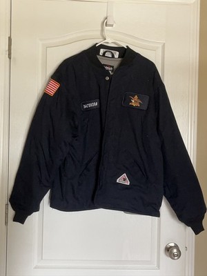 Bulwark FR Men's Flame Resistant Twill Cotton Team Jacket Size L - RG