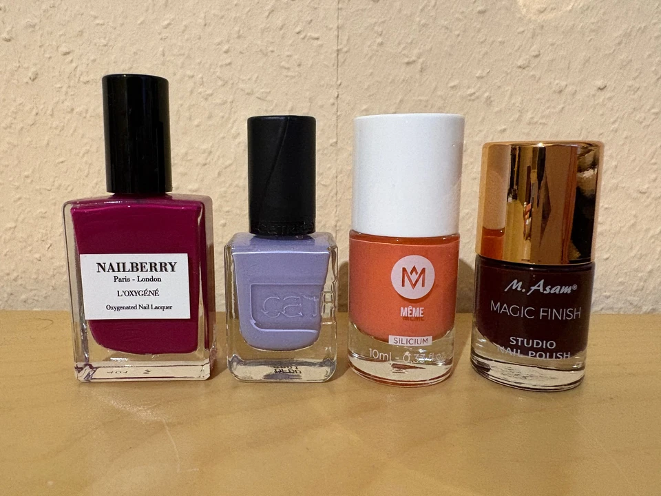 Nagellack - Nailberry, M.Asan, Meme, Catrice