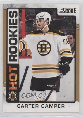 2012-13 Score Hot Rookies Gold Rush Carter Camper #513 Rookie RC 1o3