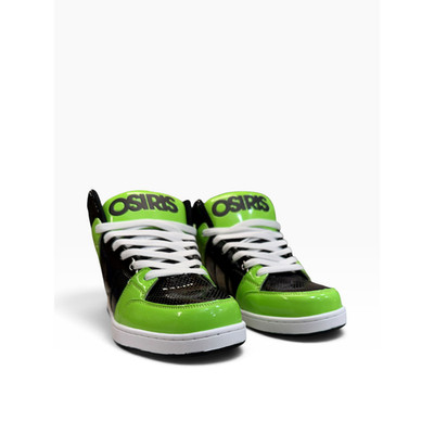 Osiris Skate Shoes Convoy Mid HJ.BTS.26 Green Black Mens Size 10 NEW