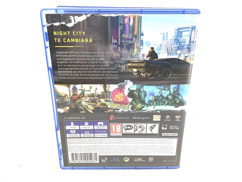 Cyberpunk 2077 Day One PS4 (SP) [PO106576], foto 2 de 5