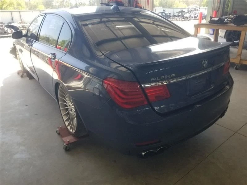 11 BMW ALPINA B7 F02 LWB DOOR ASSEMBLY REAR LEFT DRIVER BLUE - Image 3 of 4