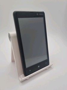 Nokia Lumia 820 schwarz 8GB 4,3" 8MP Windows Smartphone defekt #B