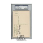 Joe DiMaggio Autographed Hall of Fame Postcard - PSA/DNA 9 Mint (Signed on Back)